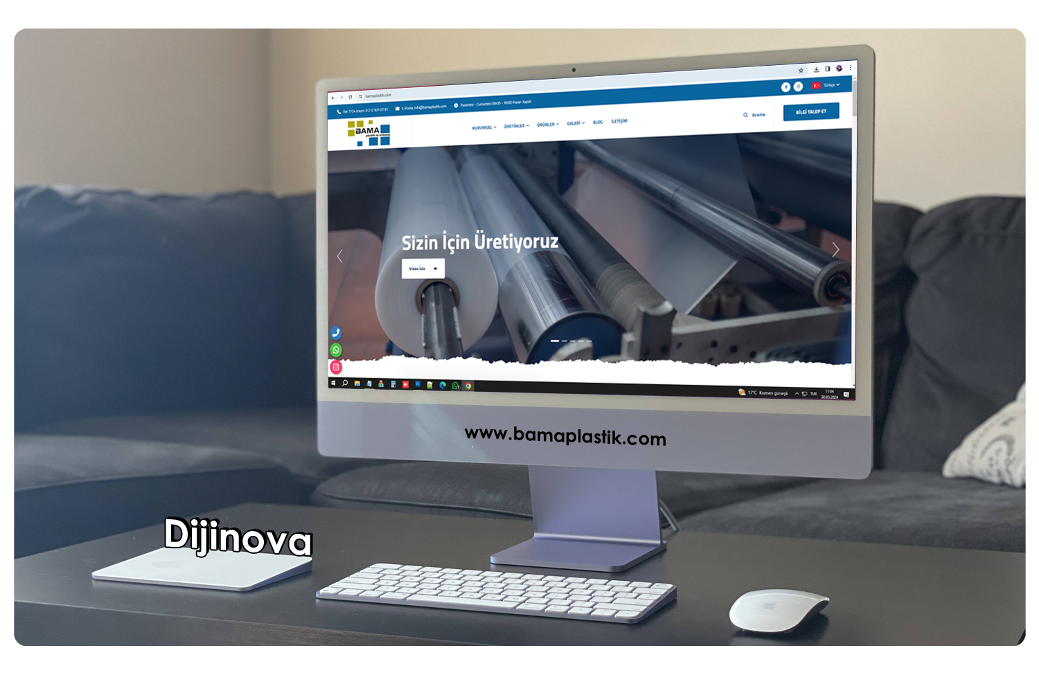 Bama Plastik ve Ambalaj Web Tasarım ve Yazılımı