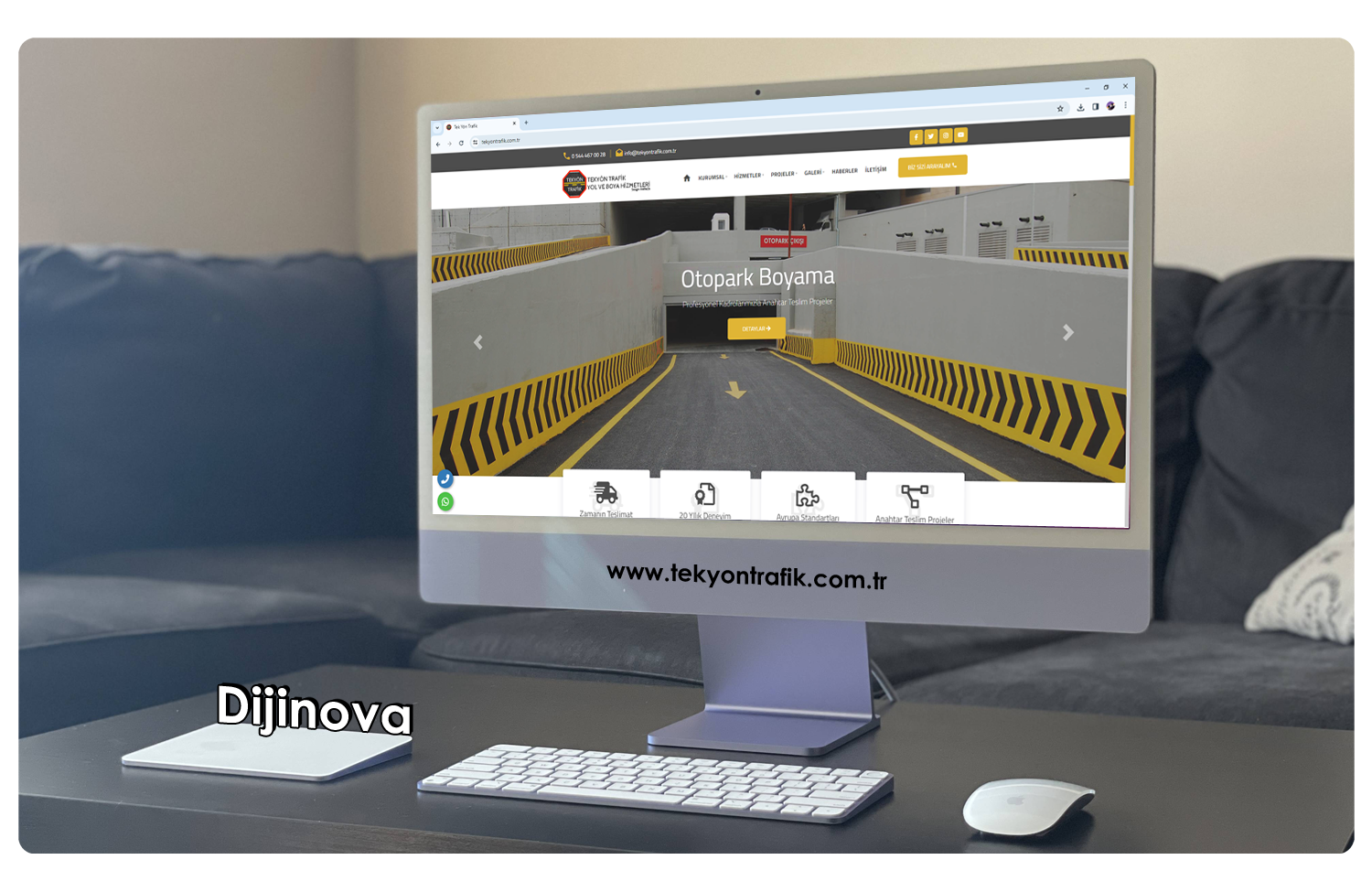 Tek Yön Trafik Web Sitesi Tasarımı